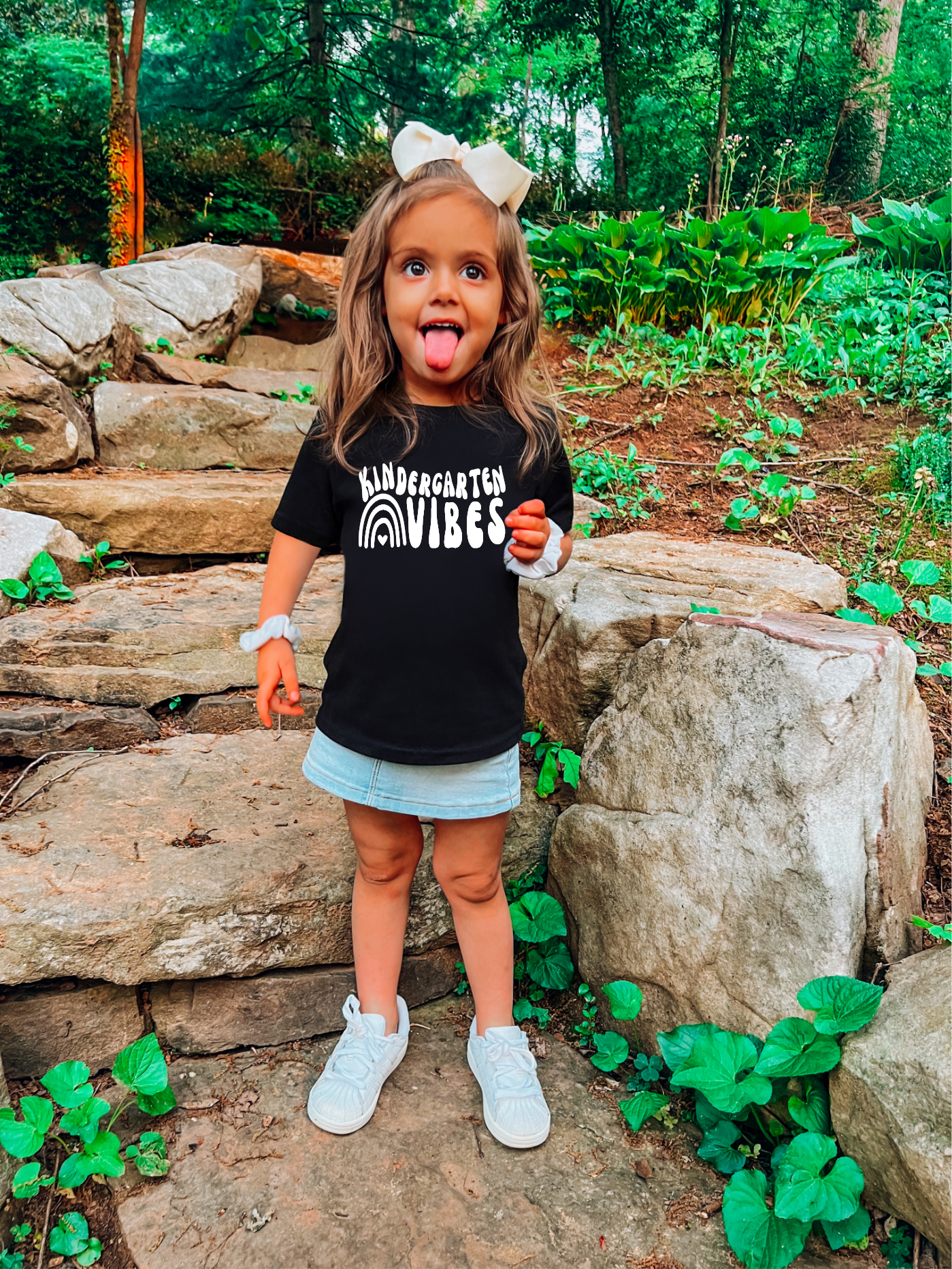 Kindergarten Vibes Kids Tee