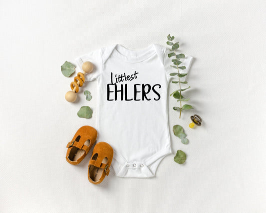 Littlest Family Member Custom Onesie