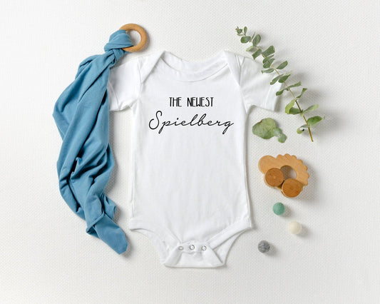 The Newest Family Member - Custom Name Onesie