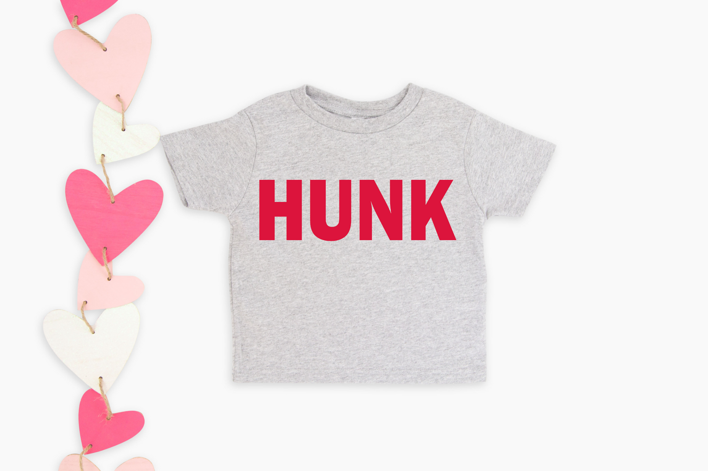 Hunk Toddler Tee - Heather Grey