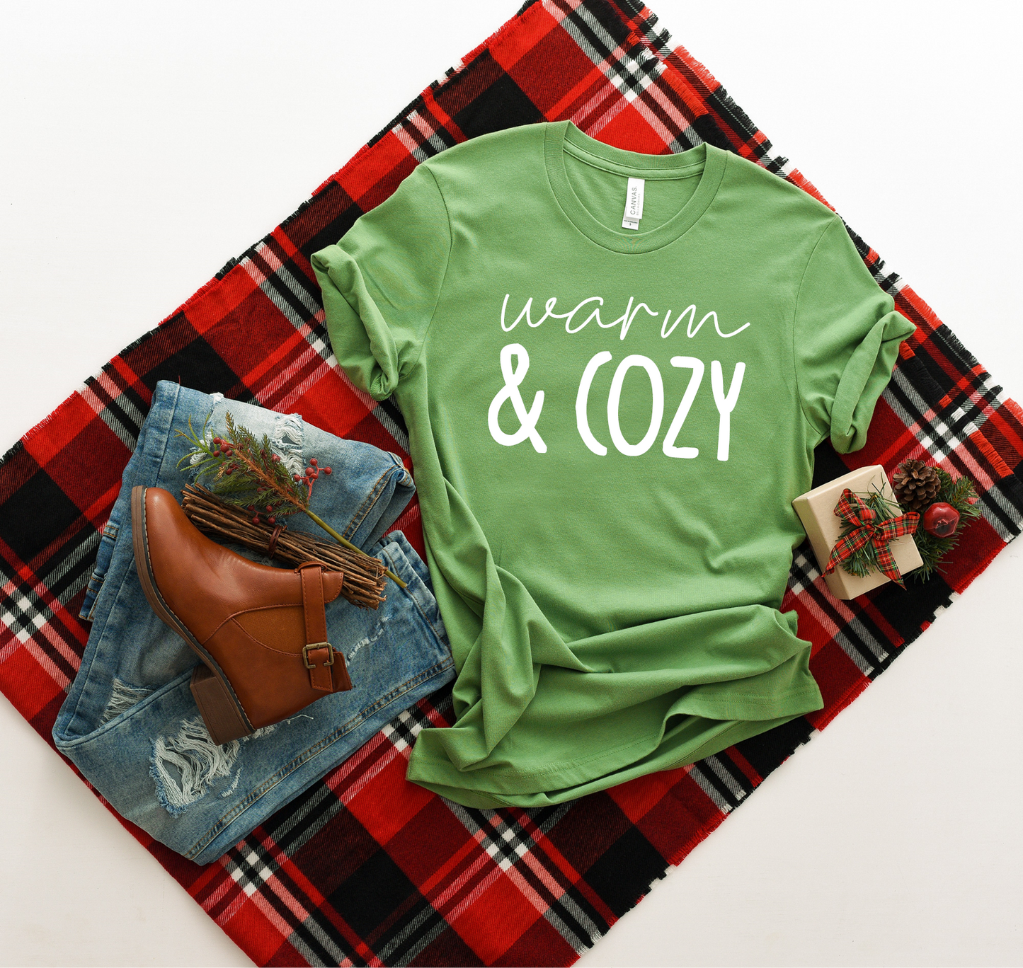 Warm and Cozy Holiday Tee