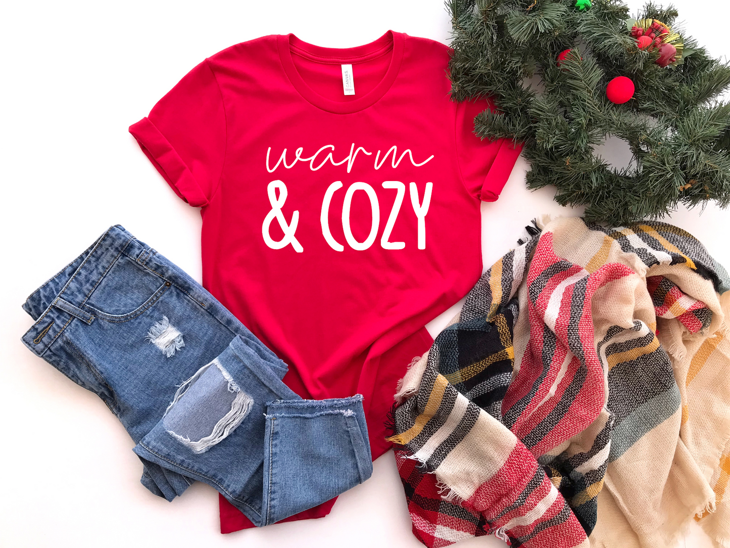 Warm and Cozy Holiday Tee